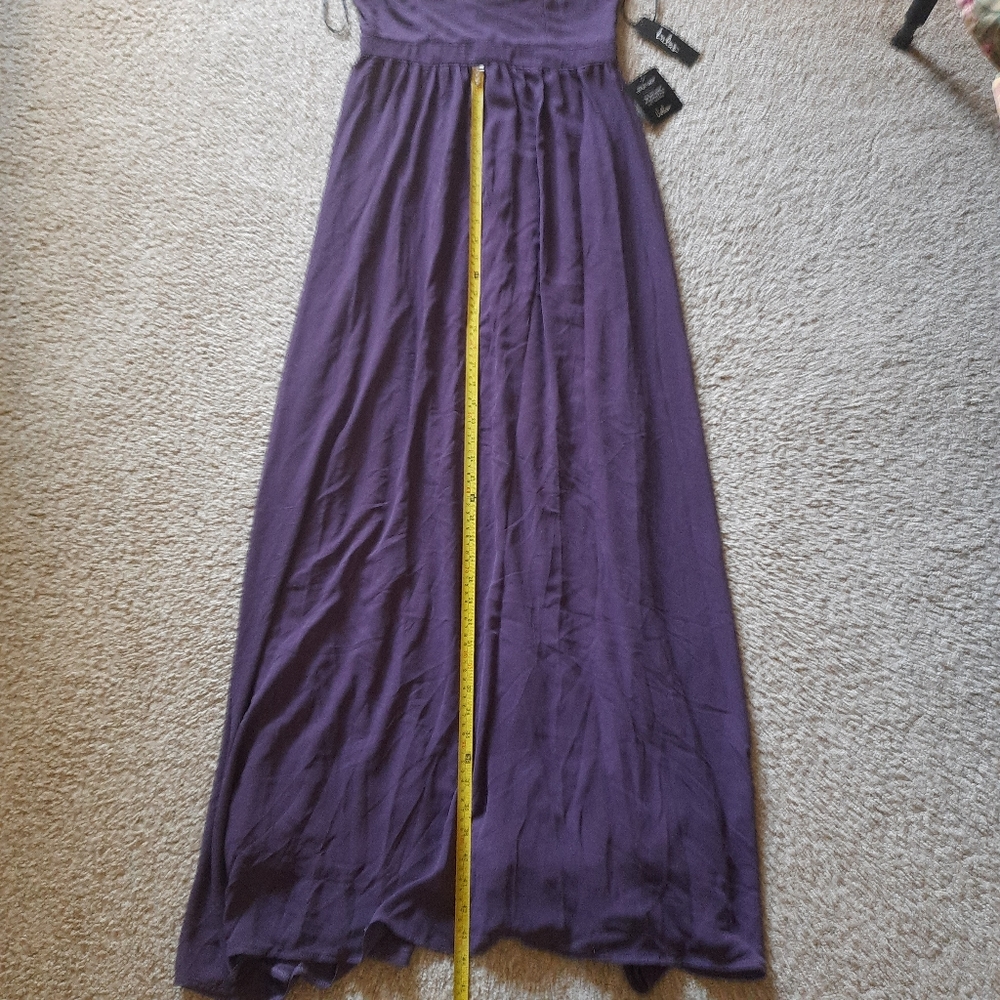 NWT Lulus - Women's Purple Maxi Dress - Large for tall growth - Picture 9 of 14